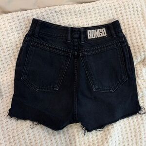 BONGO Dark Denim Women's Jean Shorts